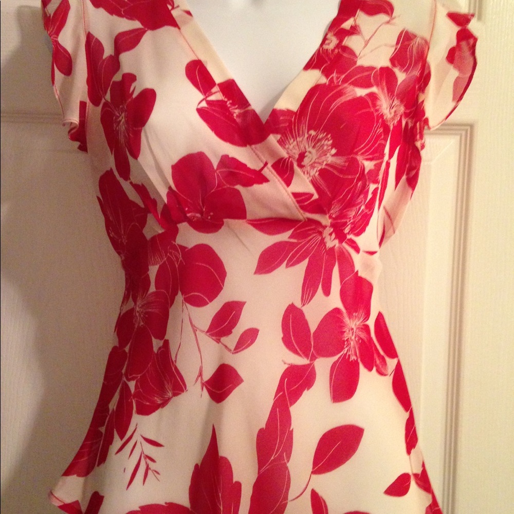 Mannequins beautiful elegant and sheer blouse 